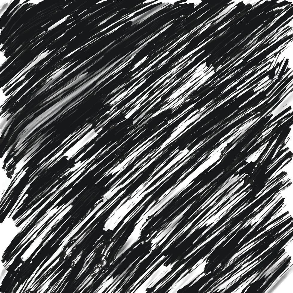 brush strokes vector seamless pattern. Black paint freehand scribbles, abstract ink background. Brushstrokes, smears, lines, squiggle pattern. Abstract wallpaper design, textile print vector illustration