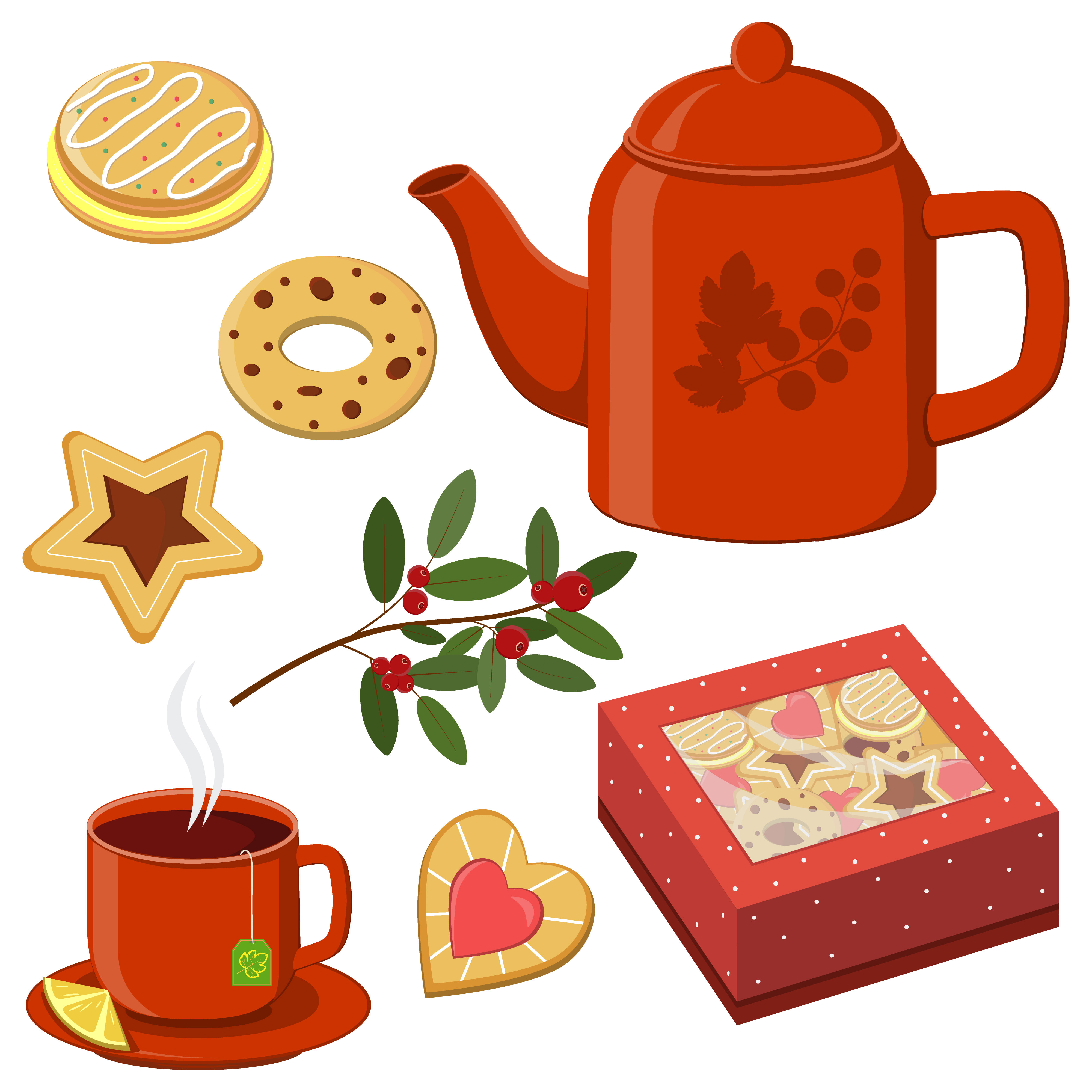 clipart tea party