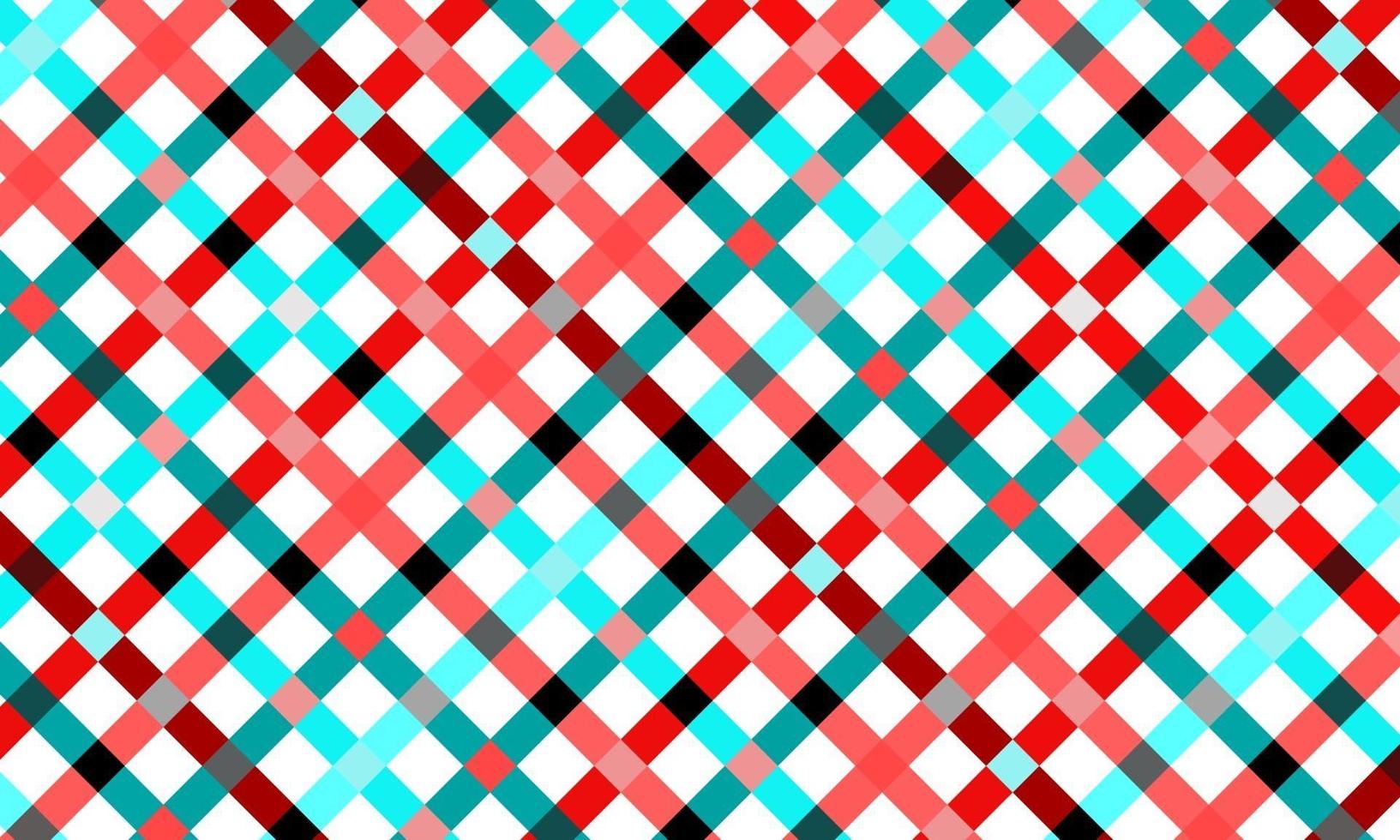 Colorful Gingham Style Background vector