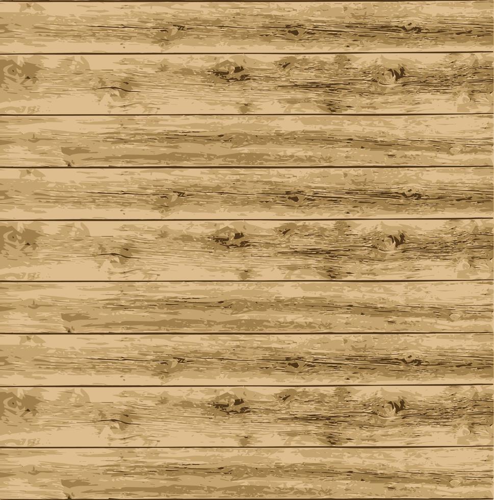 Textura vectorial de tablas de madera antiguas y grunge - fondo escalable vector