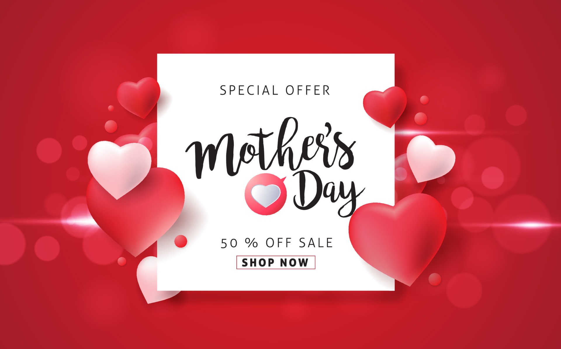 Mother’s day sale poster banner background 2323863 Vector Art at Vecteezy