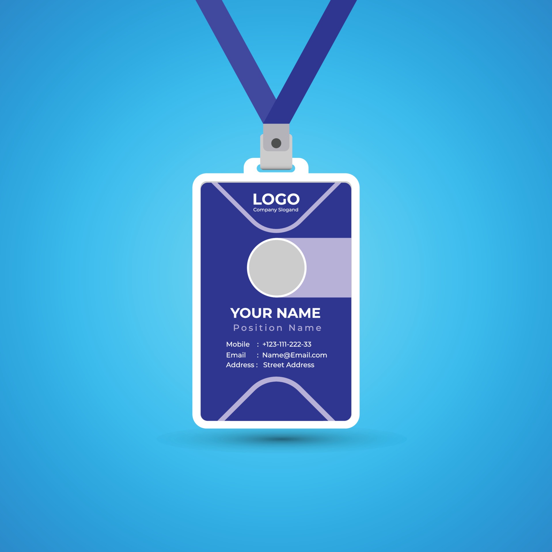 Id Card Photo Frame