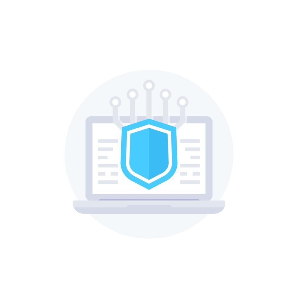 data protection vector icon