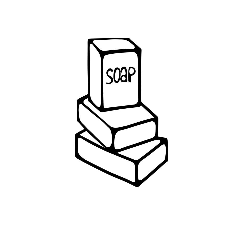 piece of soap.eps vector