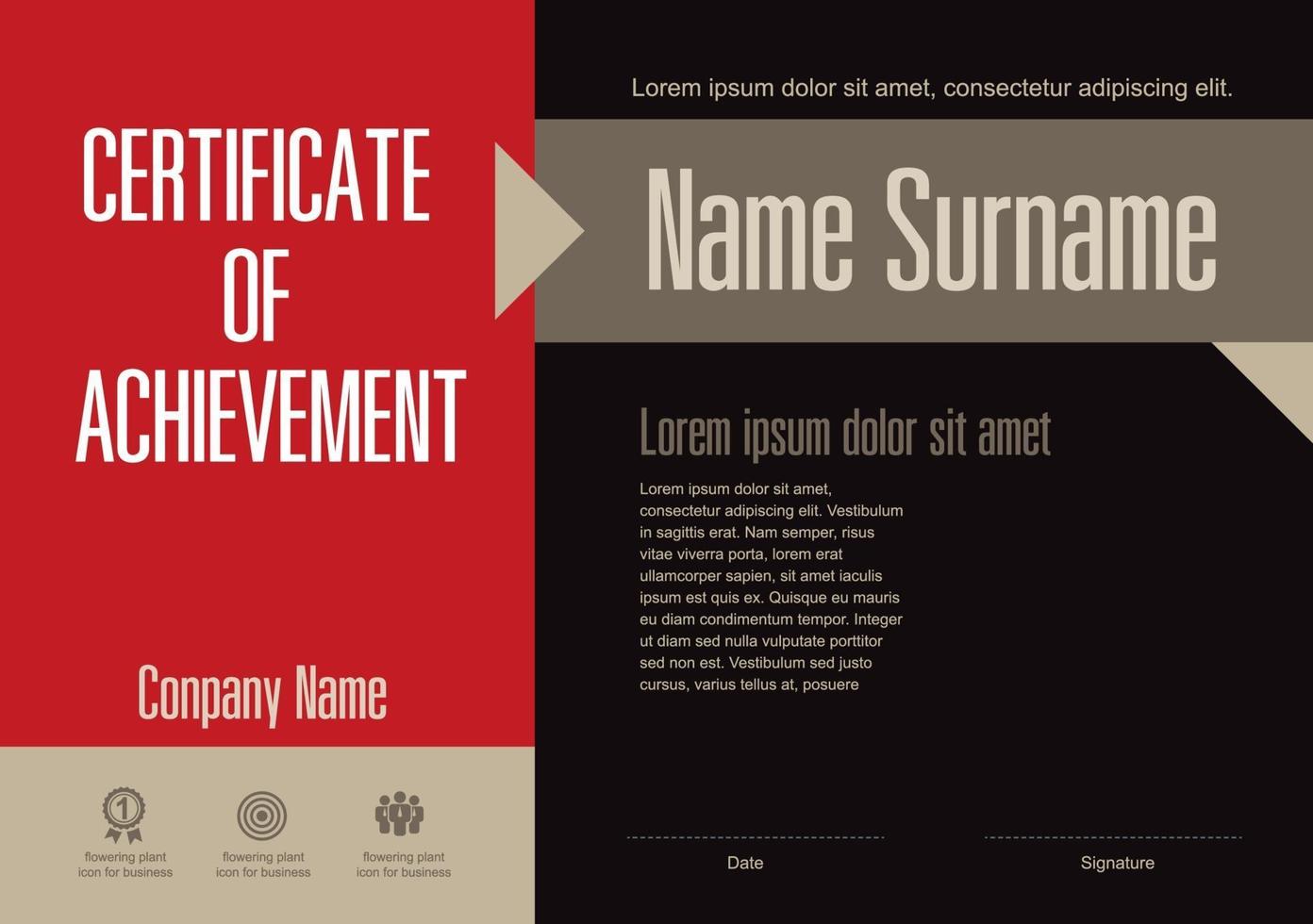 certificate of appreciation template, multipurpose certificate border with badge design vector