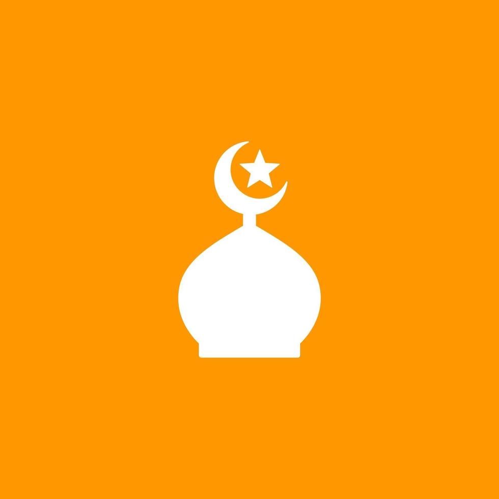 mosque icon, vector