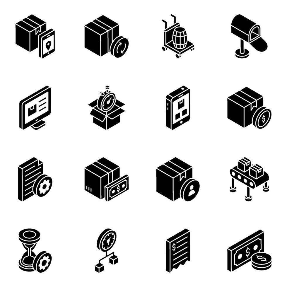 Logistic and Cargo vector