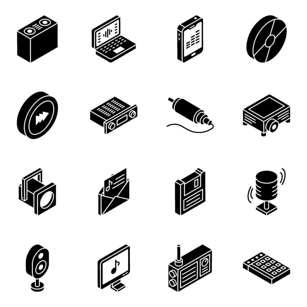 Musical Instrument Elements vector