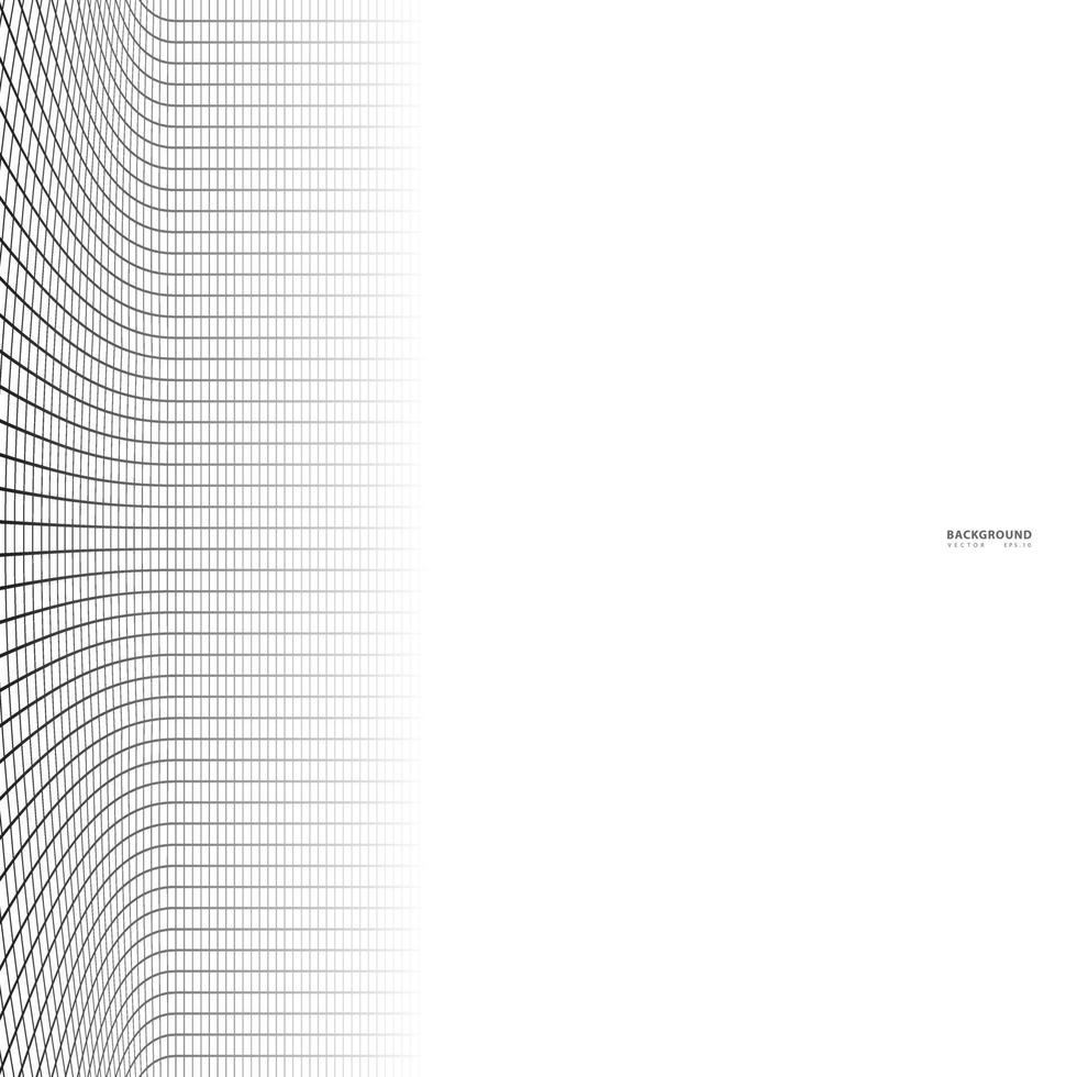 Abstract warped Diagonal Striped wave lines texture vector