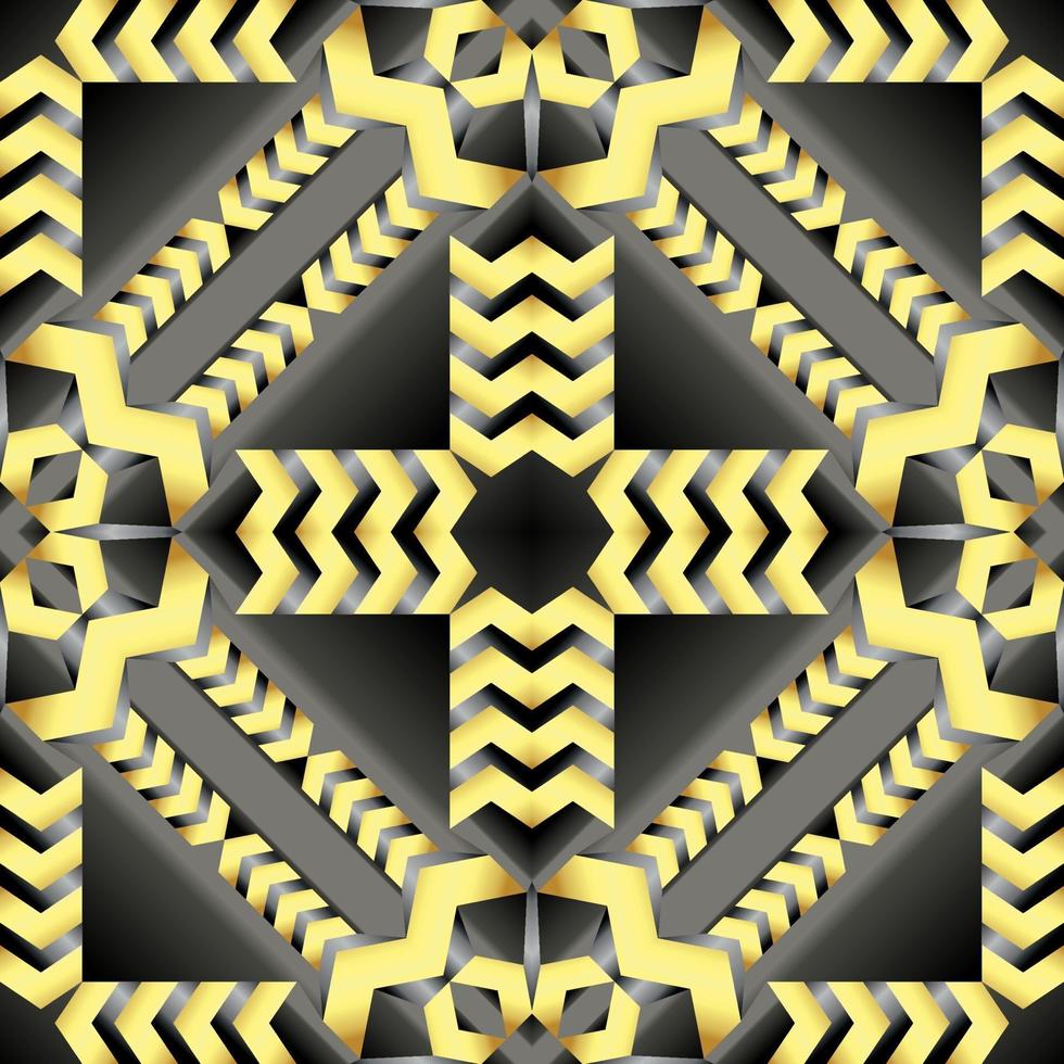 This is a vintage golden parquet texture with zigzags vector
