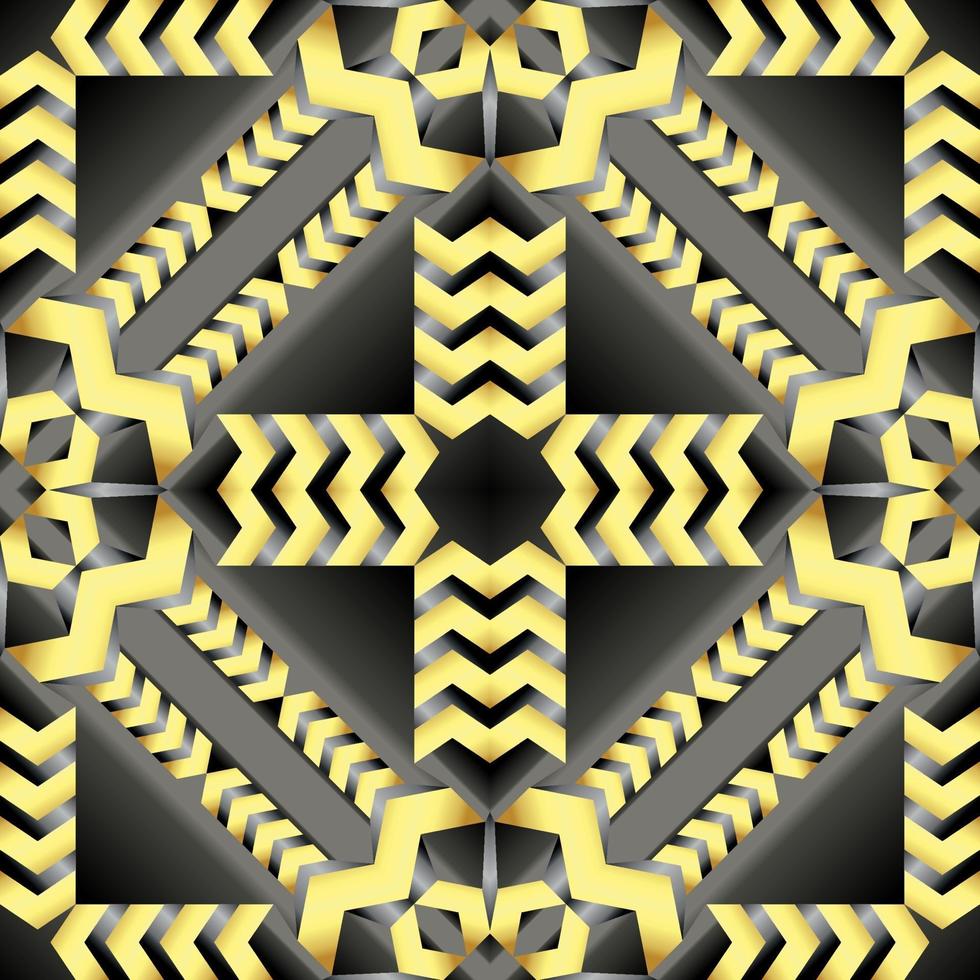 This is a vintage golden parquet texture with zigzags vector