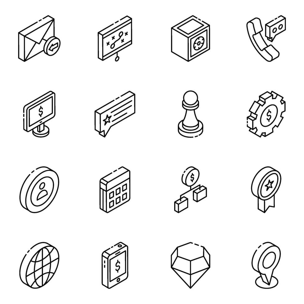 Financial Apps Glyph vector