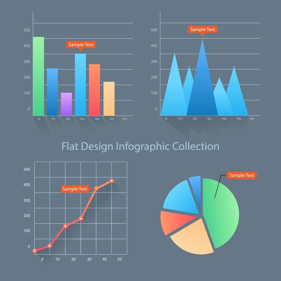 Business Inforgraphic Element Collection vector