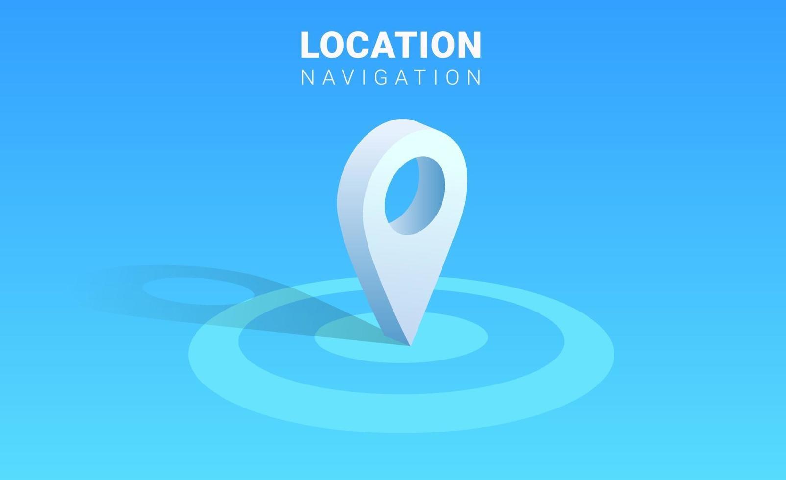 Location Pointer Icon Design vector