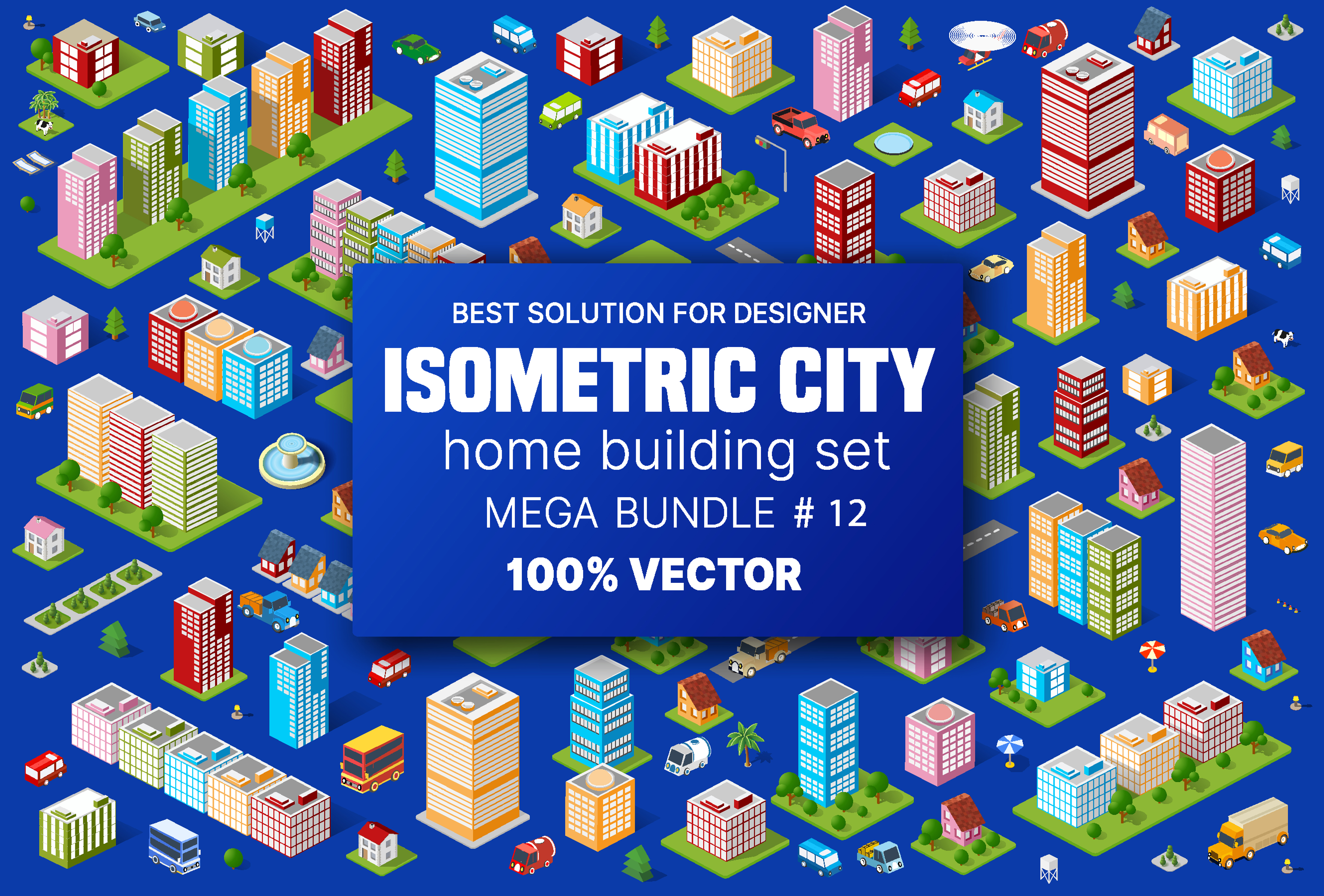 Set build. Isometric city. isometric city constructor. плакат модуль. building set.