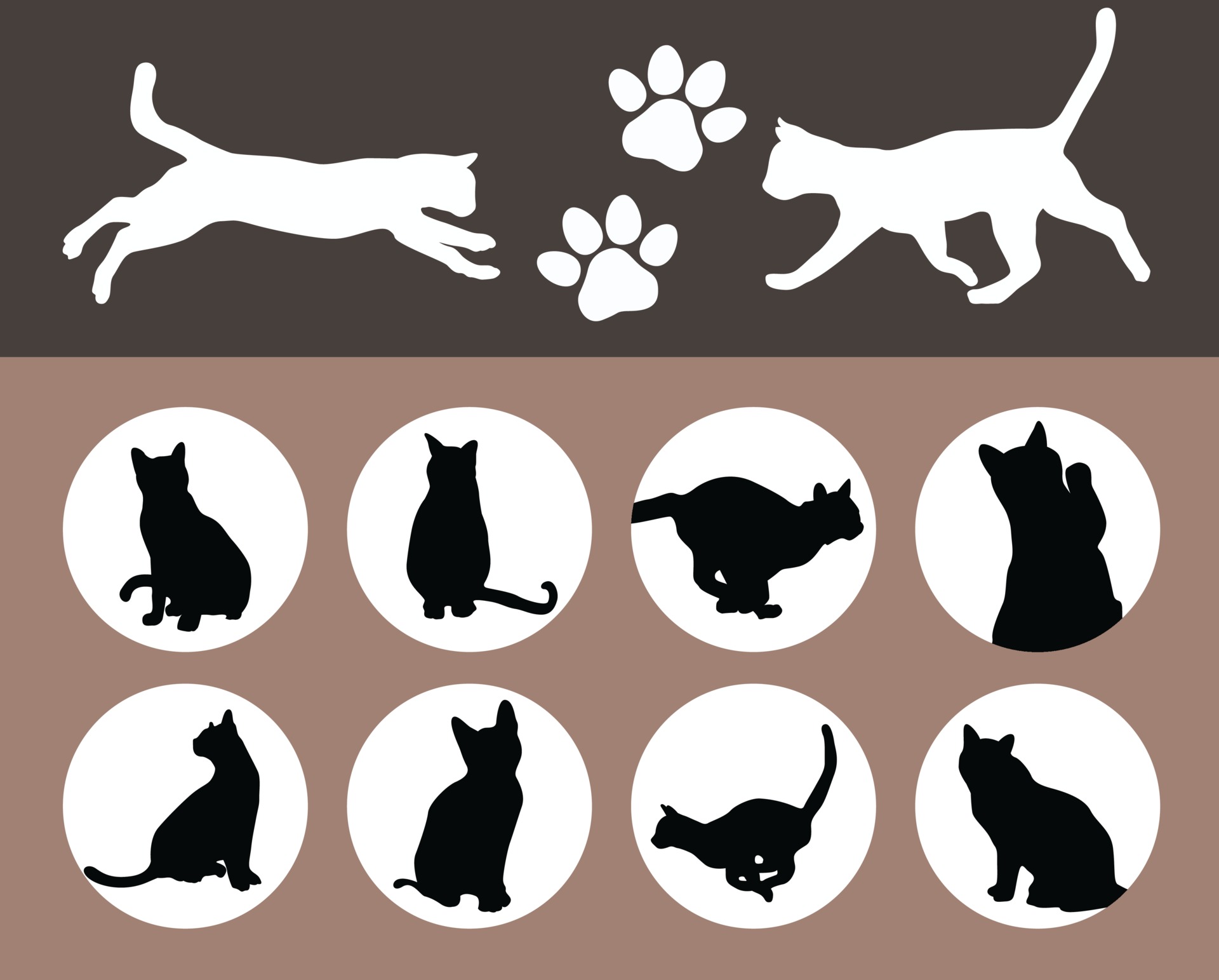 Cat Brush Icons Pack - Free Photoshop Brushes at Brusheezy!