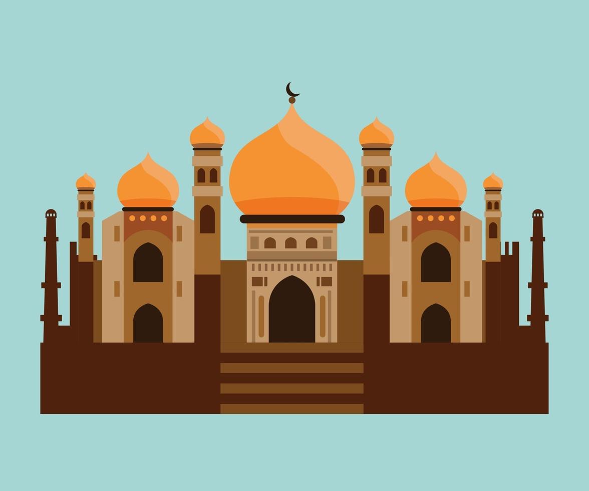 mosque vector design