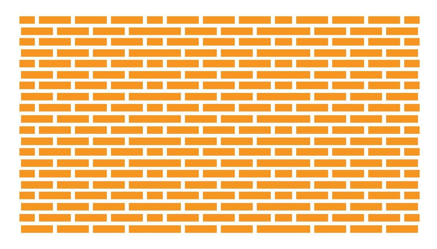 Brick wall background vector