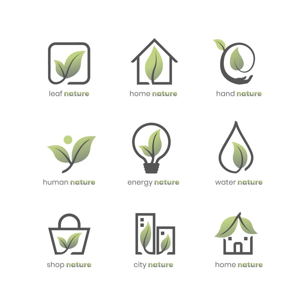 Natural Collection Logo vector