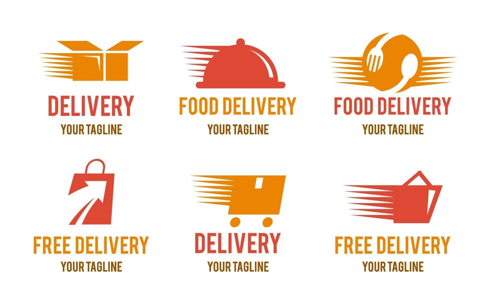 Delivery Logo Collection vector