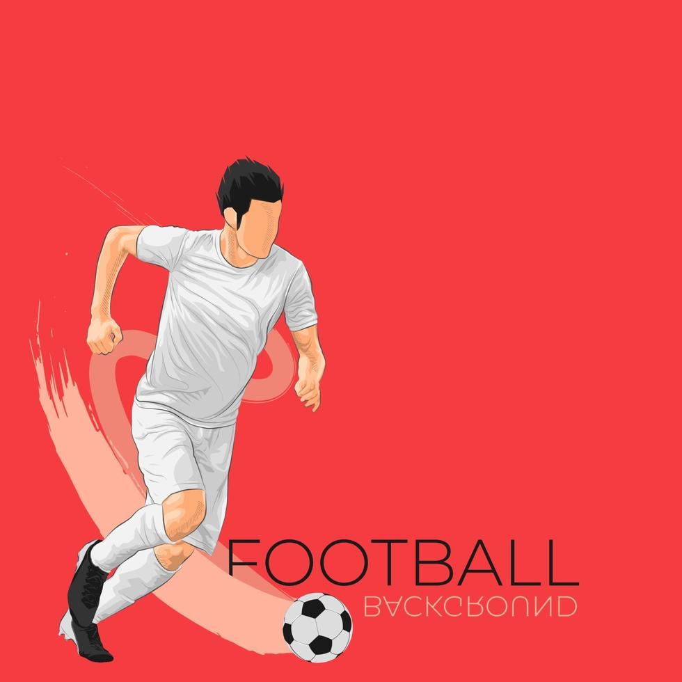 football soccer background vector