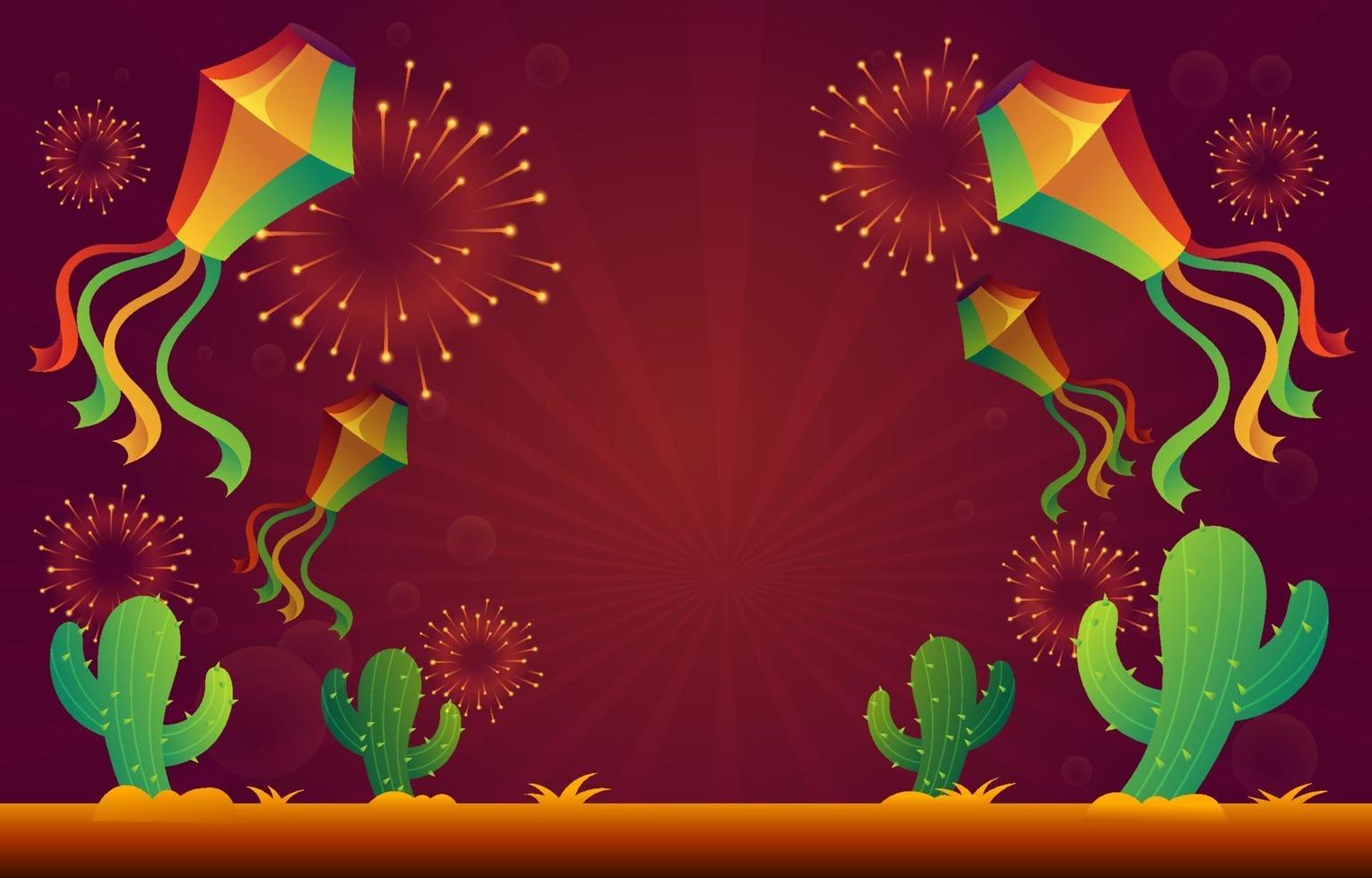 Festa Junina Festivy Background vector