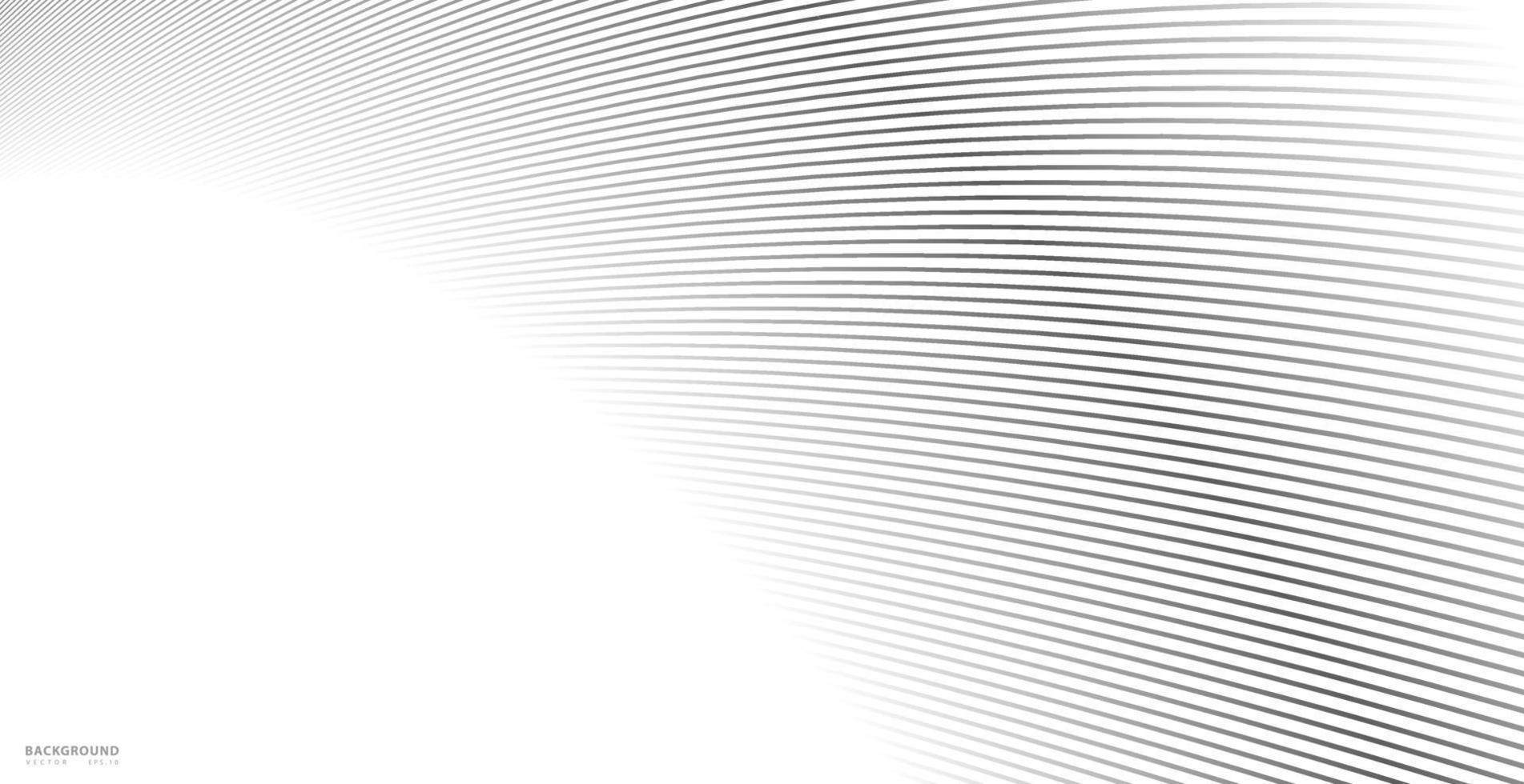 Abstract grey white waves and lines pattern for your ideas vector