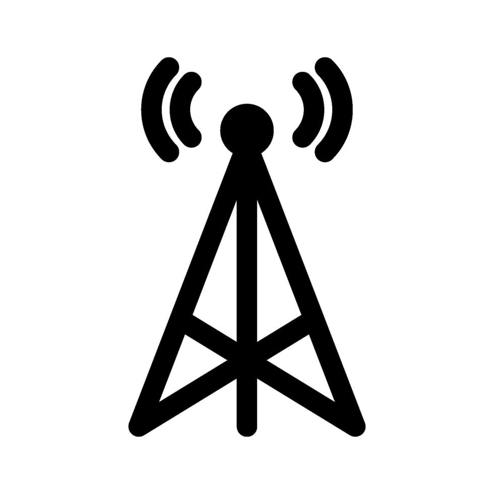 Radio Tower Icon vector