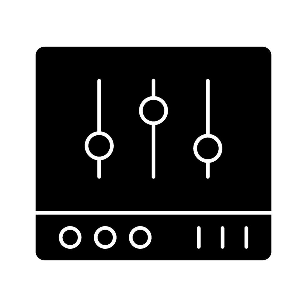 Sound Equalizer Icon vector