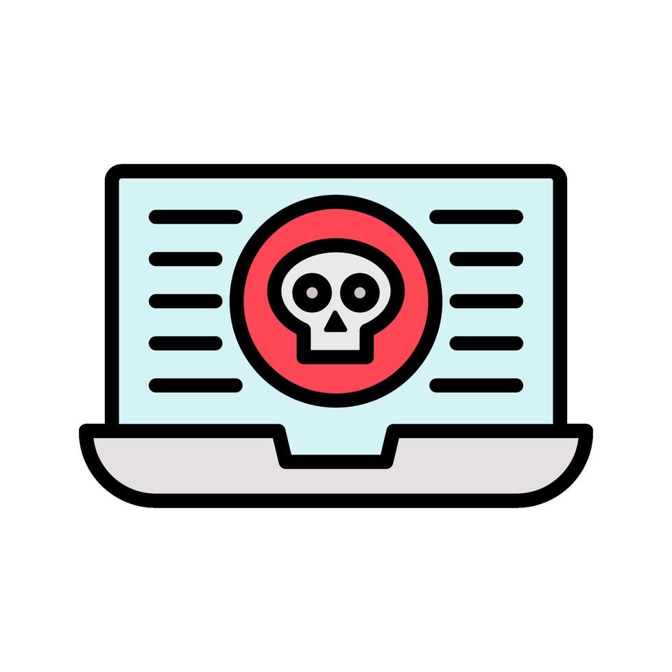 Cyber Attack Icon vector
