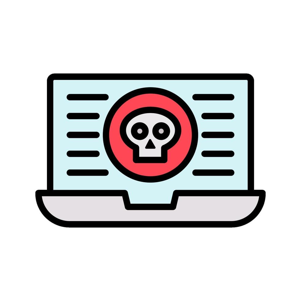 Cyber Attack Icon vector