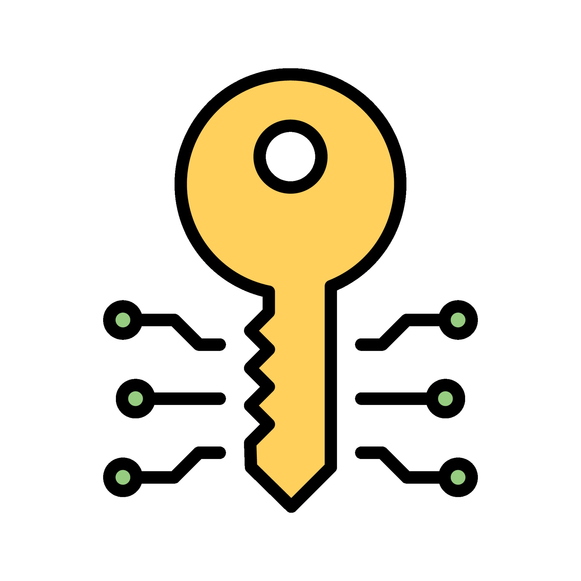 Key Encryption Icon 2335975 Vector Art at Vecteezy