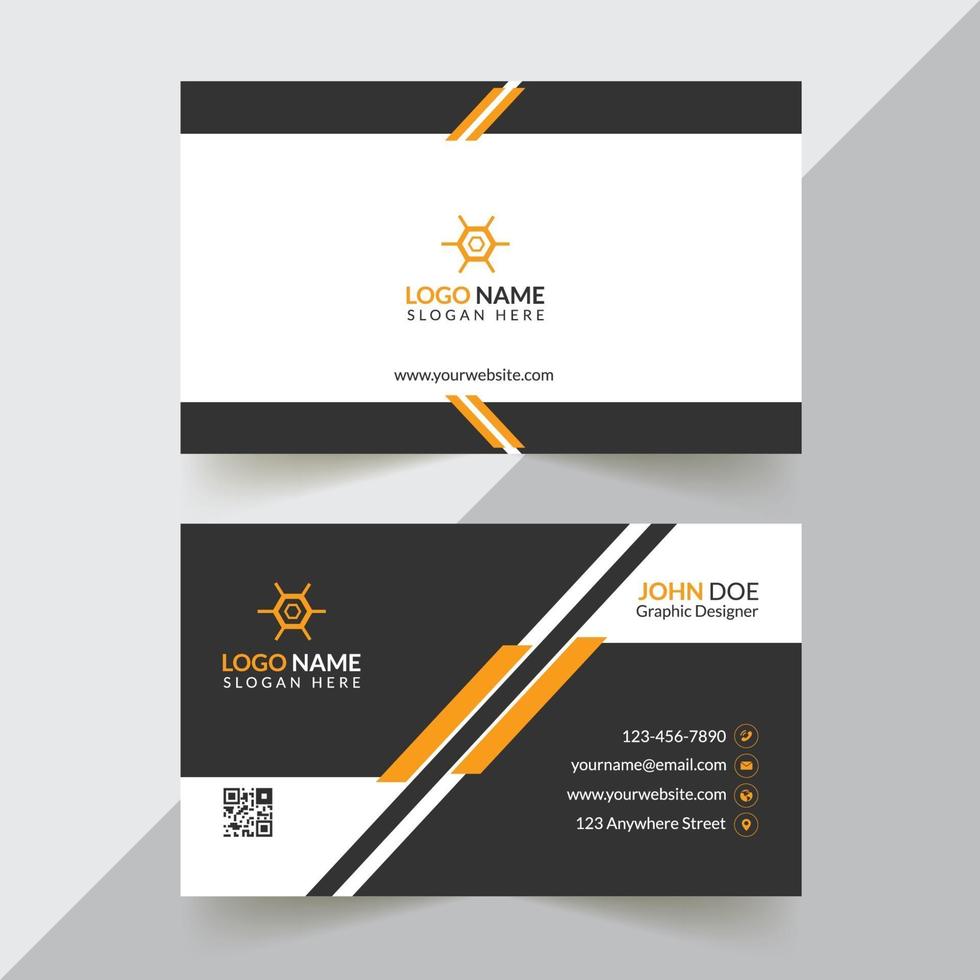 Corporate And Creative Modern And Professional Business Card Templates vector