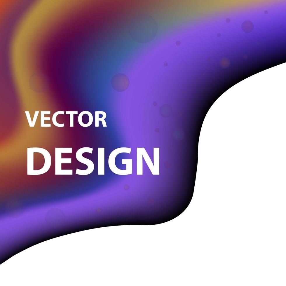Vector background image with bright color scheme