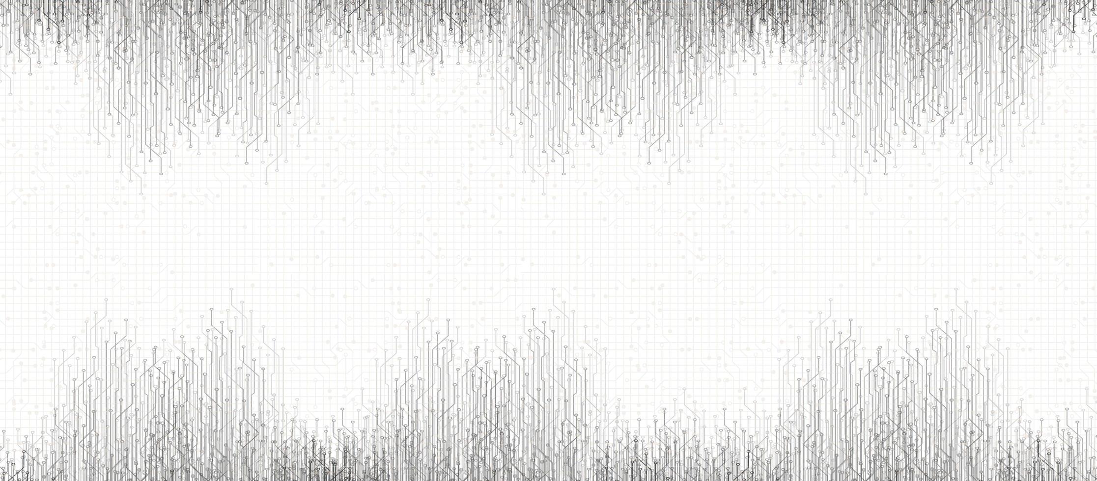 Black and White Technology Background vector