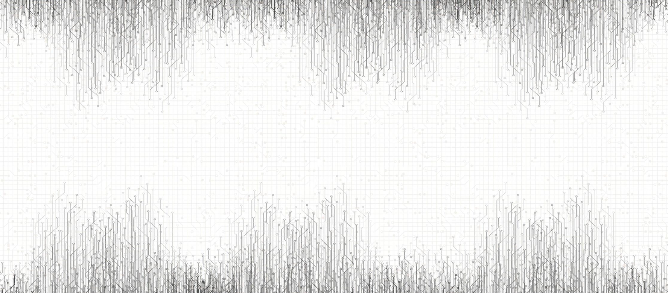 Black and White Technology Background vector