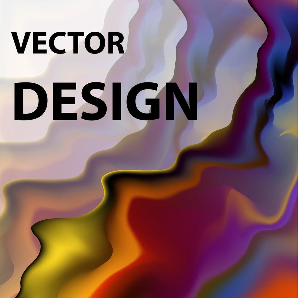 imagen de fondo vectorial con combinación de colores brillantes vector