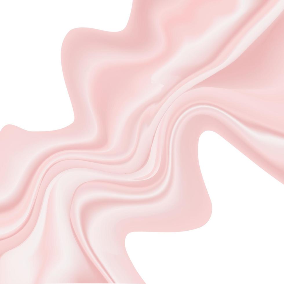 Vector background image in pastel colors on the similarity of flying fabric or current creamy paste