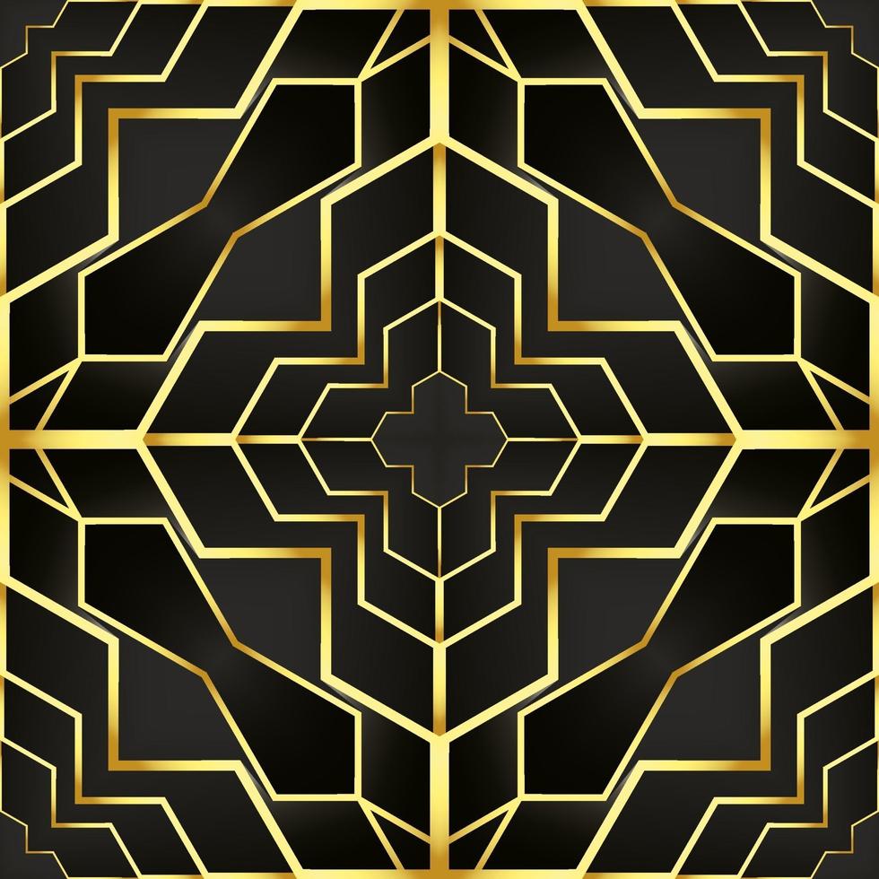 This is a vintage golden texture in an oriental style with cobwebs vector