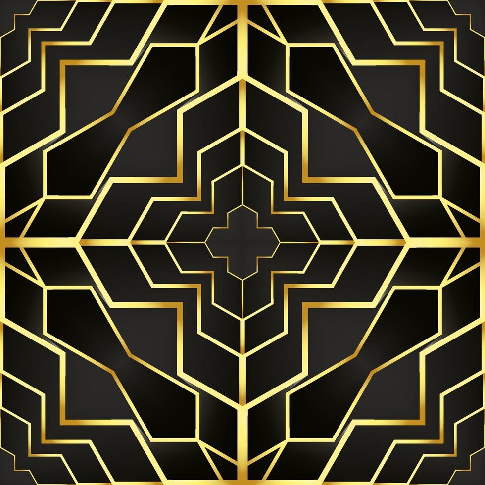 This is a vintage golden texture in an oriental style with cobwebs vector