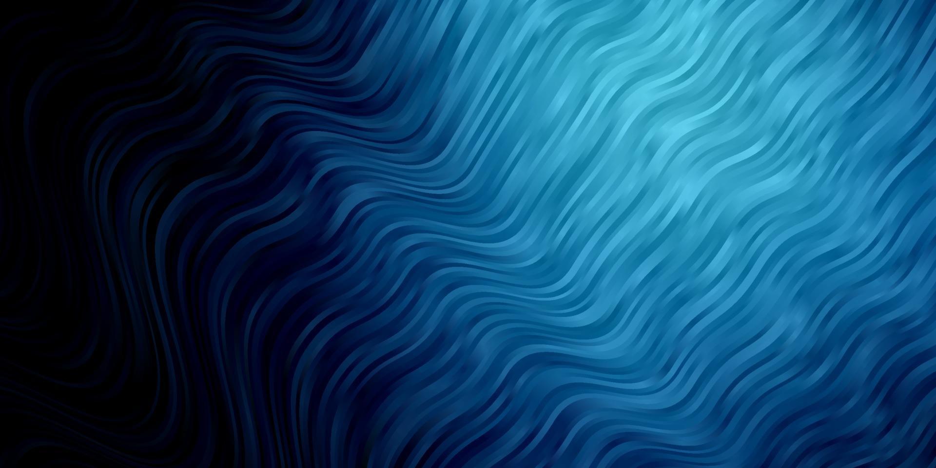 Fondo de vector azul oscuro con arcos.