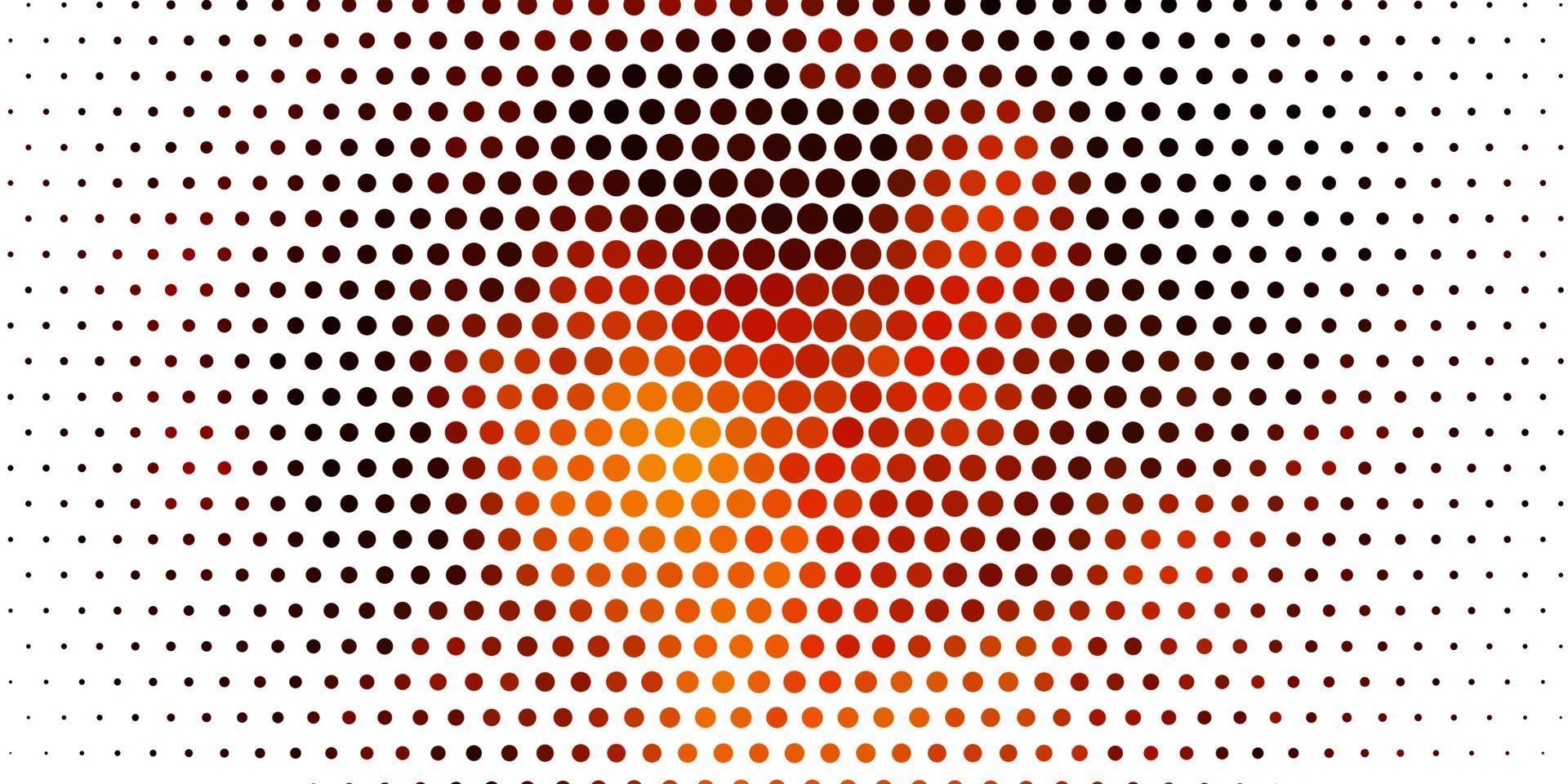 Light Pink vector texture with disks.