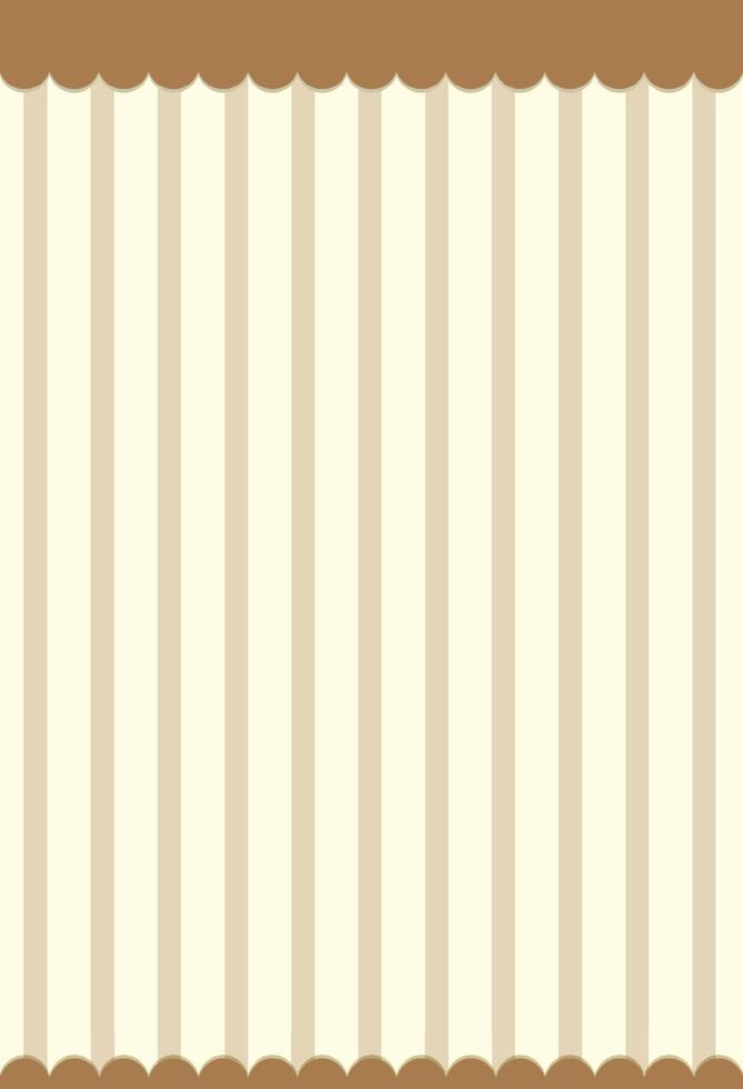Brown vertical stripes pattern background vector