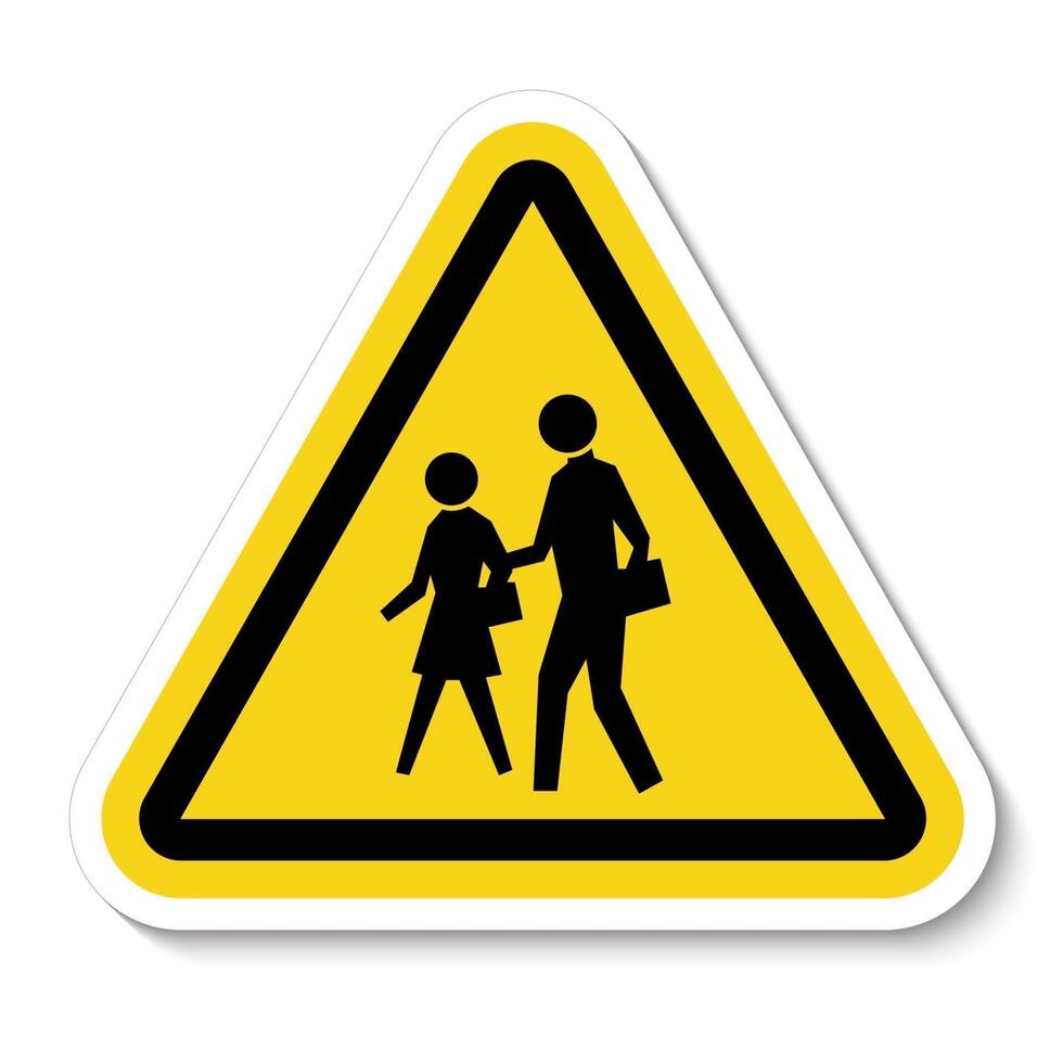 School Zone Symbol vector