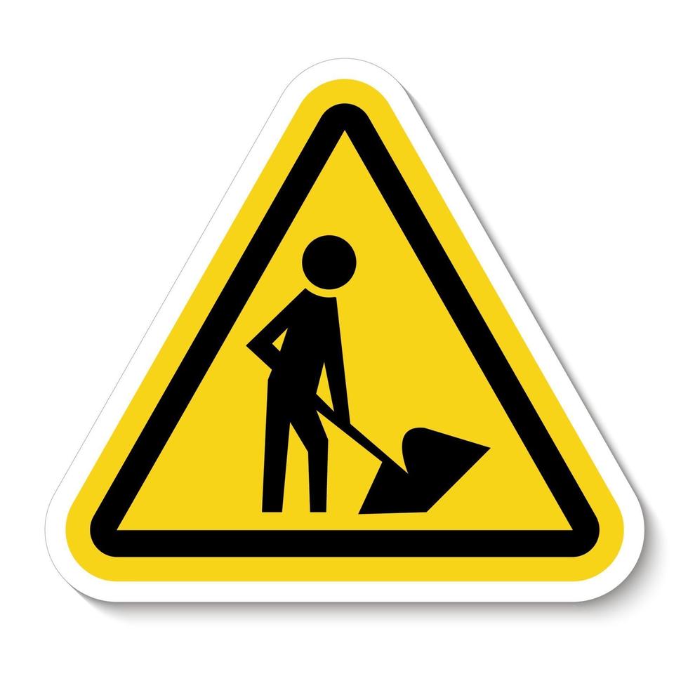 Men At Work Symbol vector