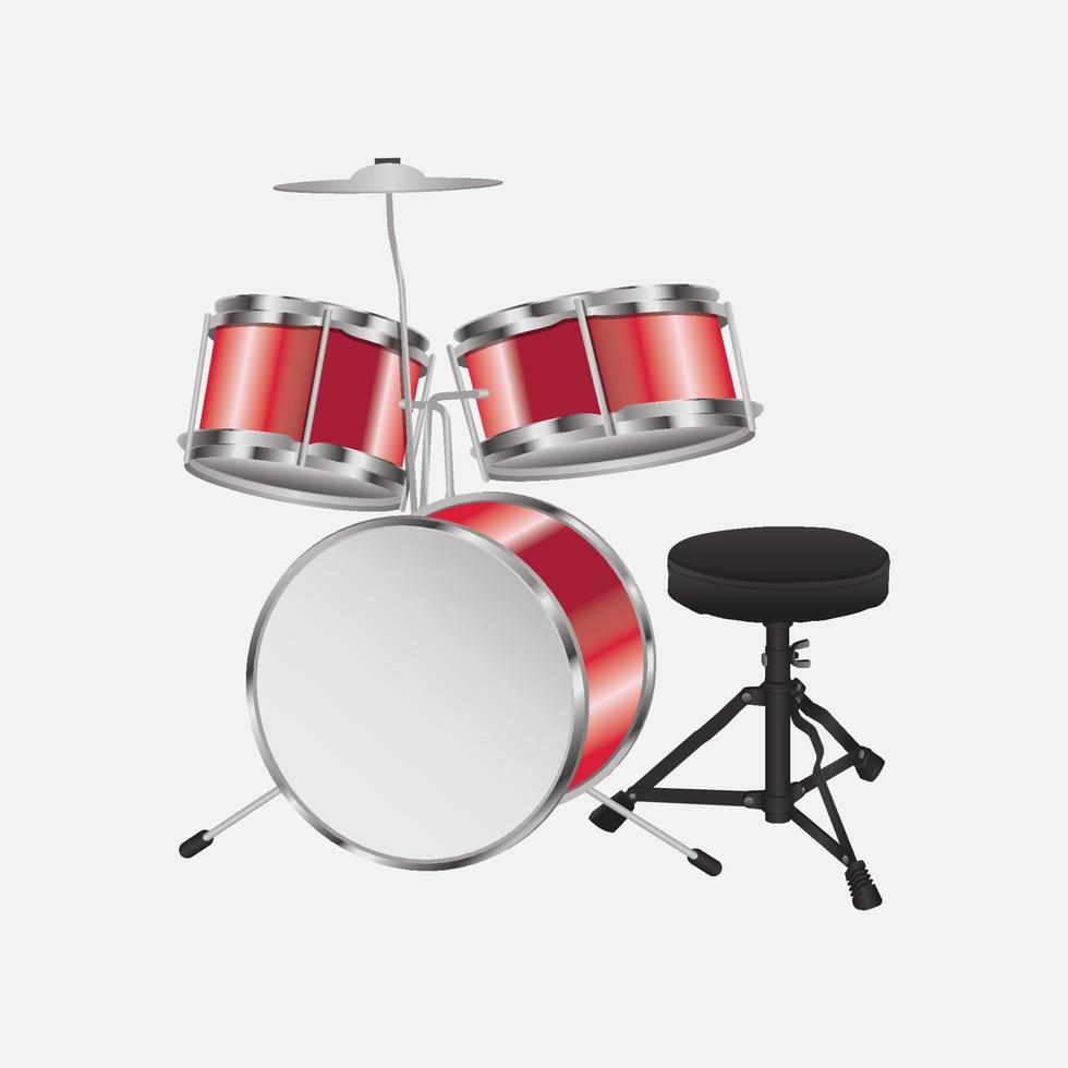 Music Drum vector design template