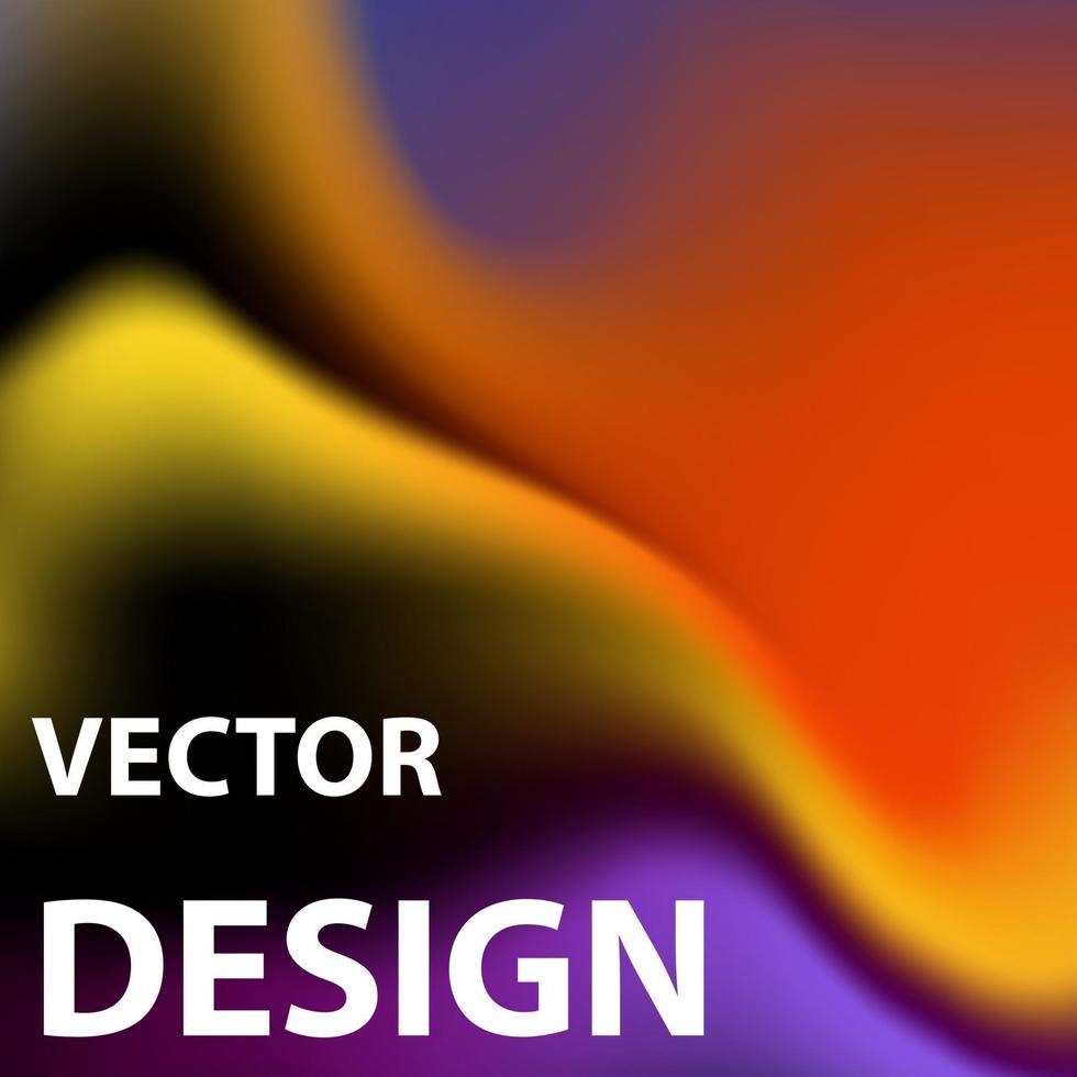 imagen de fondo vectorial con combinación de colores brillantes vector