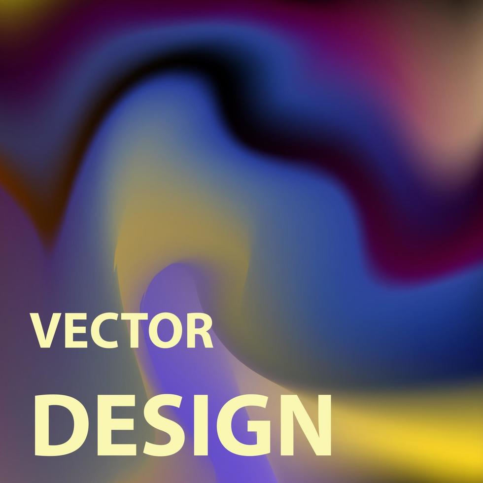 imagen de fondo vectorial con combinación de colores brillantes vector