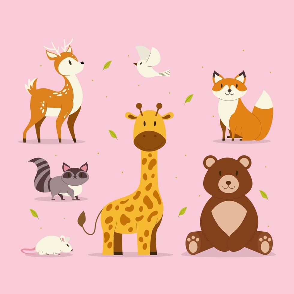 Animal Character Collection vector