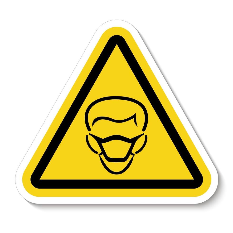 Wear Mask Symbol vector